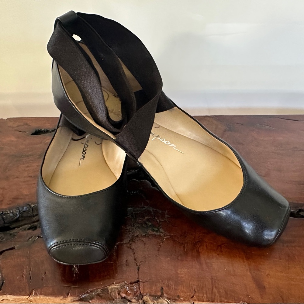 Jessica Simpson Ballet Flats Black size 7